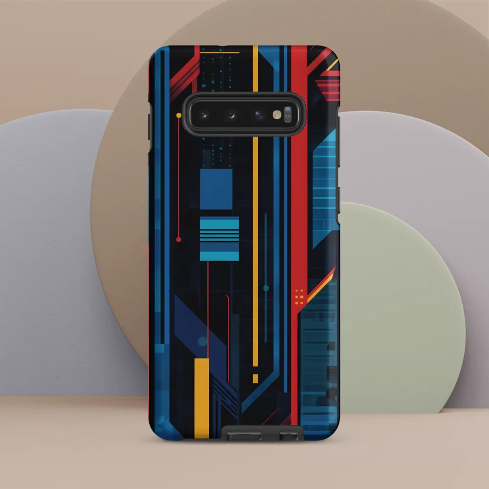 Symphony of Lines | Phone Case |  S10 Plus | Tough Case | Matte