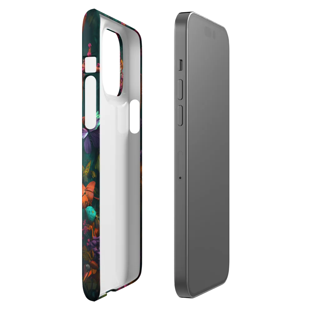Whimsical Blossoms of the Enchanted Forest | Phone Case |  14 Pro Max | Snap Case | Matte
