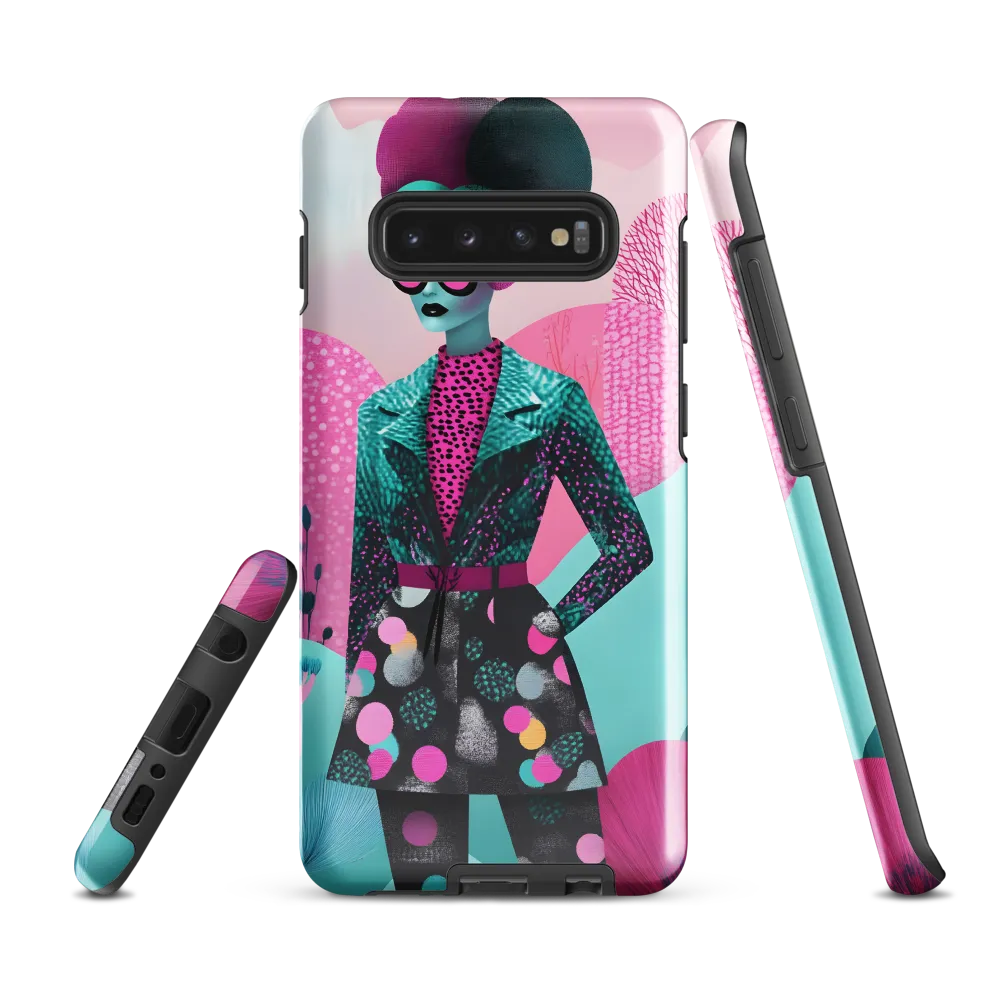 Bold Elegance in Color | Phone Case |  S10 Plus | Tough Case | Glossy