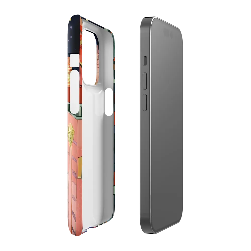 Urban Dreamscape: A Pop Art Night | Phone Case |  14 Pro | Snap Case | Glossy