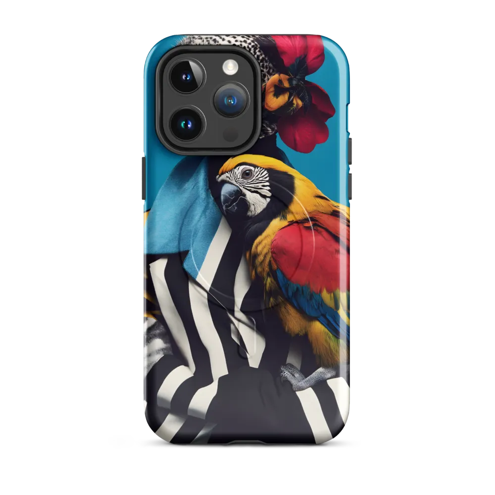 Vibrant Fusion of Flora and Fauna