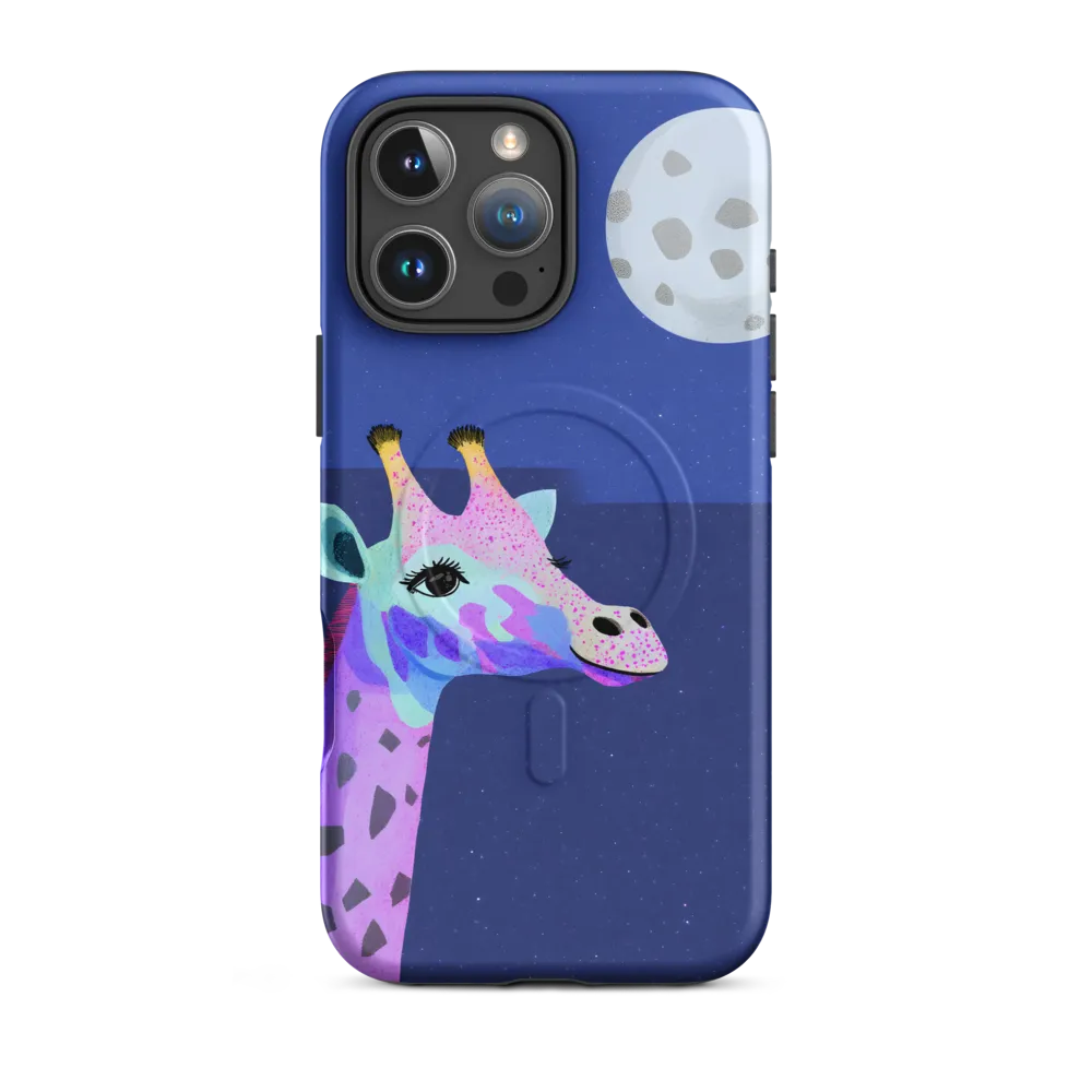 Whimsical Giraffe Under the Stars