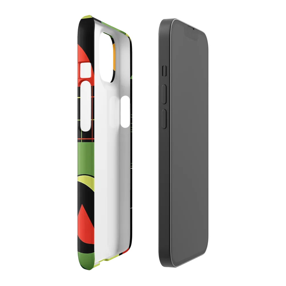 Geometric Harmony | Phone Case |  14 | Snap Case | Glossy