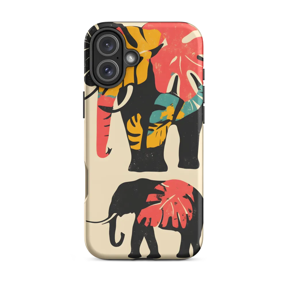 Tropical Elegance: The Elephant's Dance