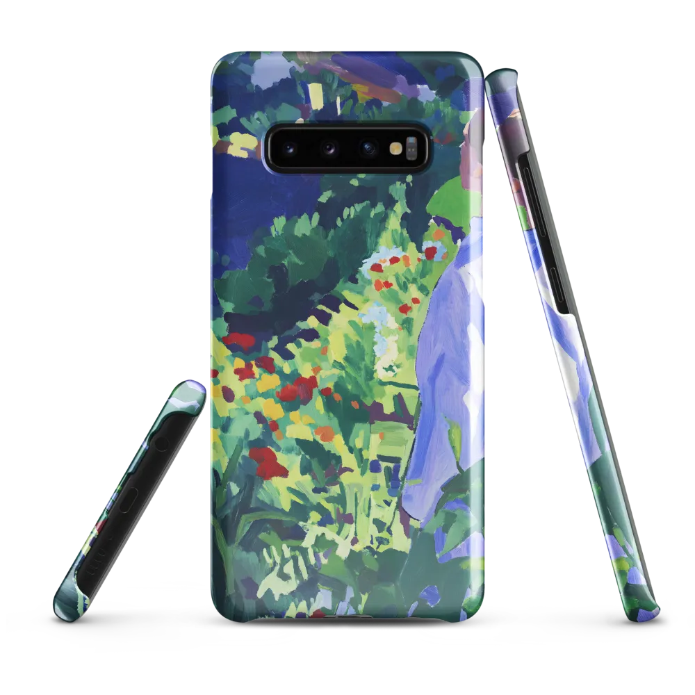 A Moment in the Garden | Phone Case |  S10 Plus | Snap Case | Glossy