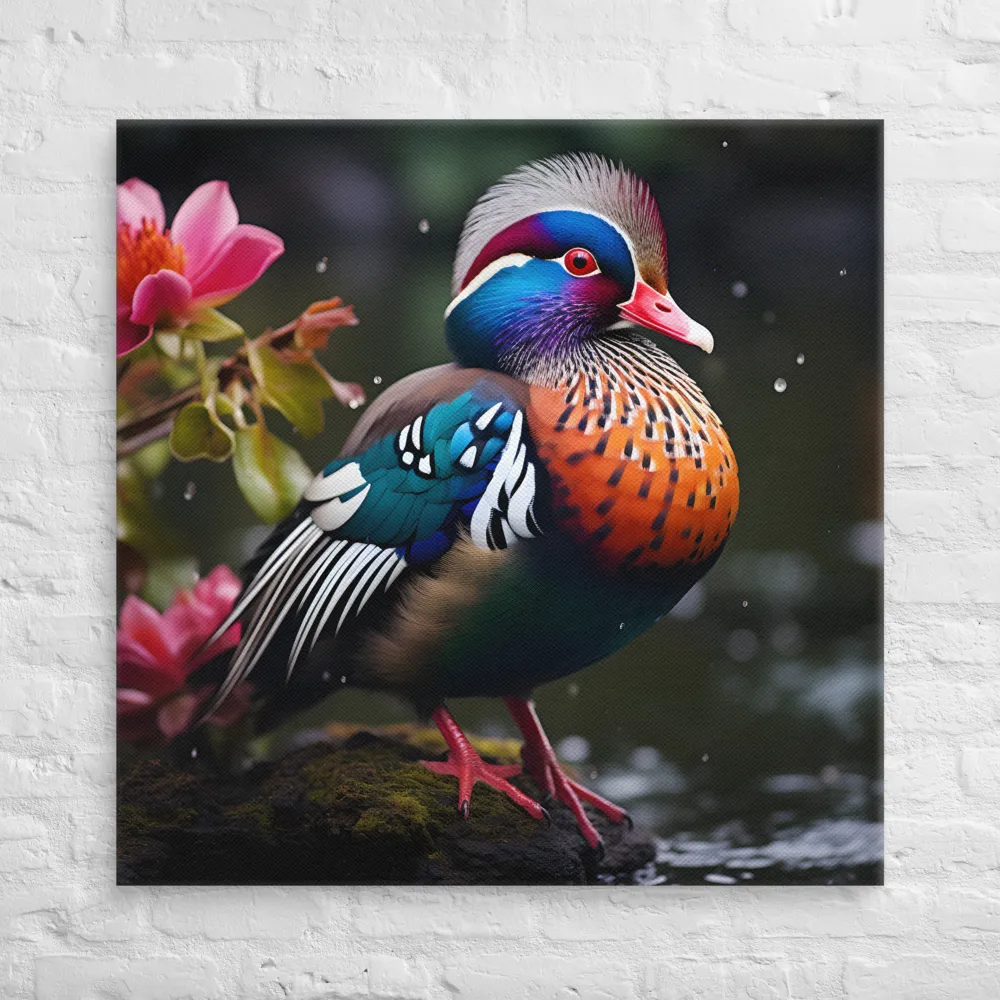 The Majestic Mandarin | Canvas | 36″×36″