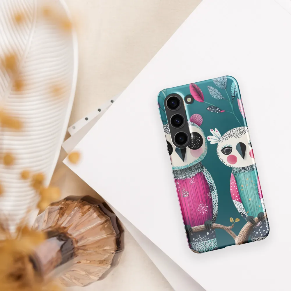 Whimsical Duo: A Celebration of Nature and Color
