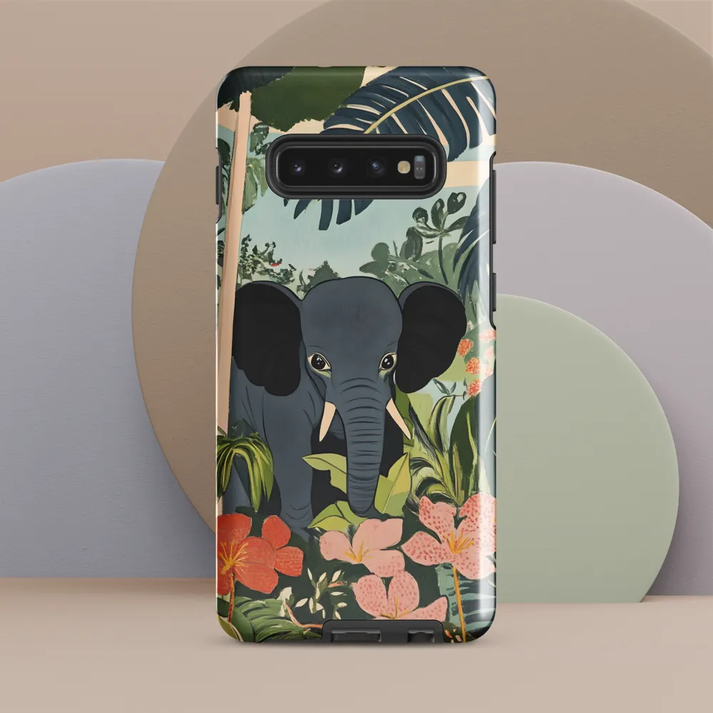 Jungle Guardian: An Elephant's Sanctuary | Phone Case |  S10 Plus | Tough Case | Glossy