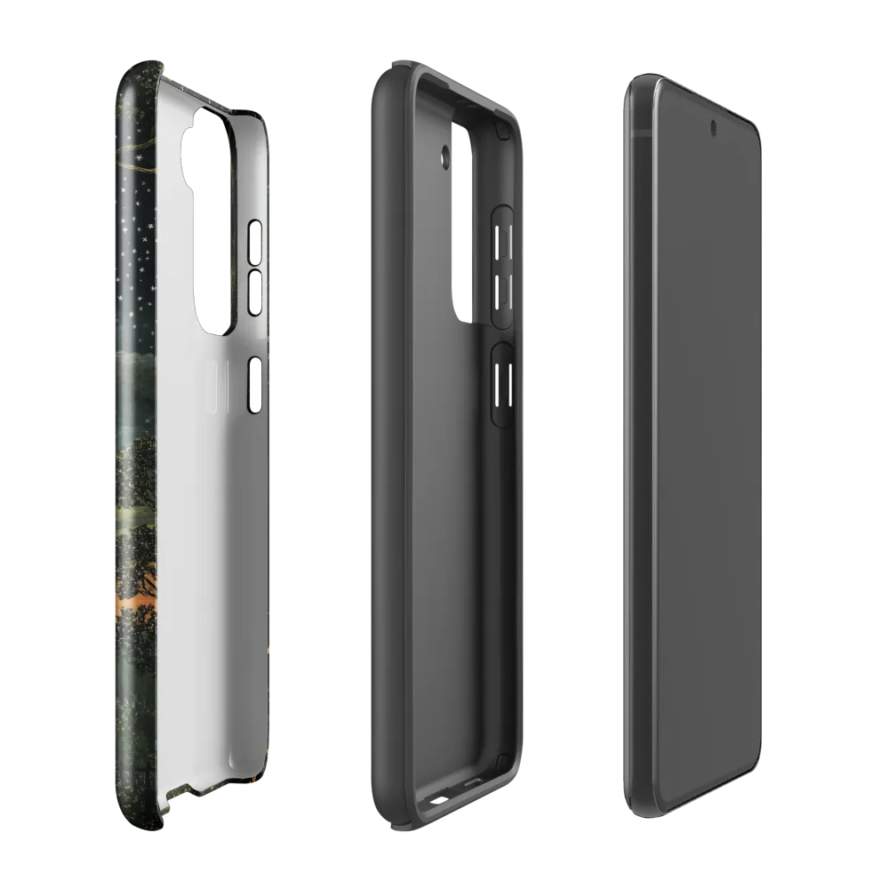 Mystical Nightscape Under the Full Moon | Phone Case |  S21 FE | Tough Case | Glossy
