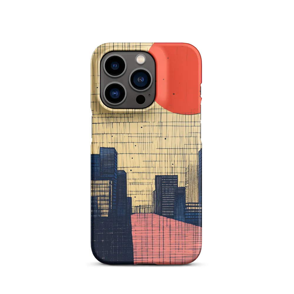 Urban Echoes: A Minimalist Cityscape