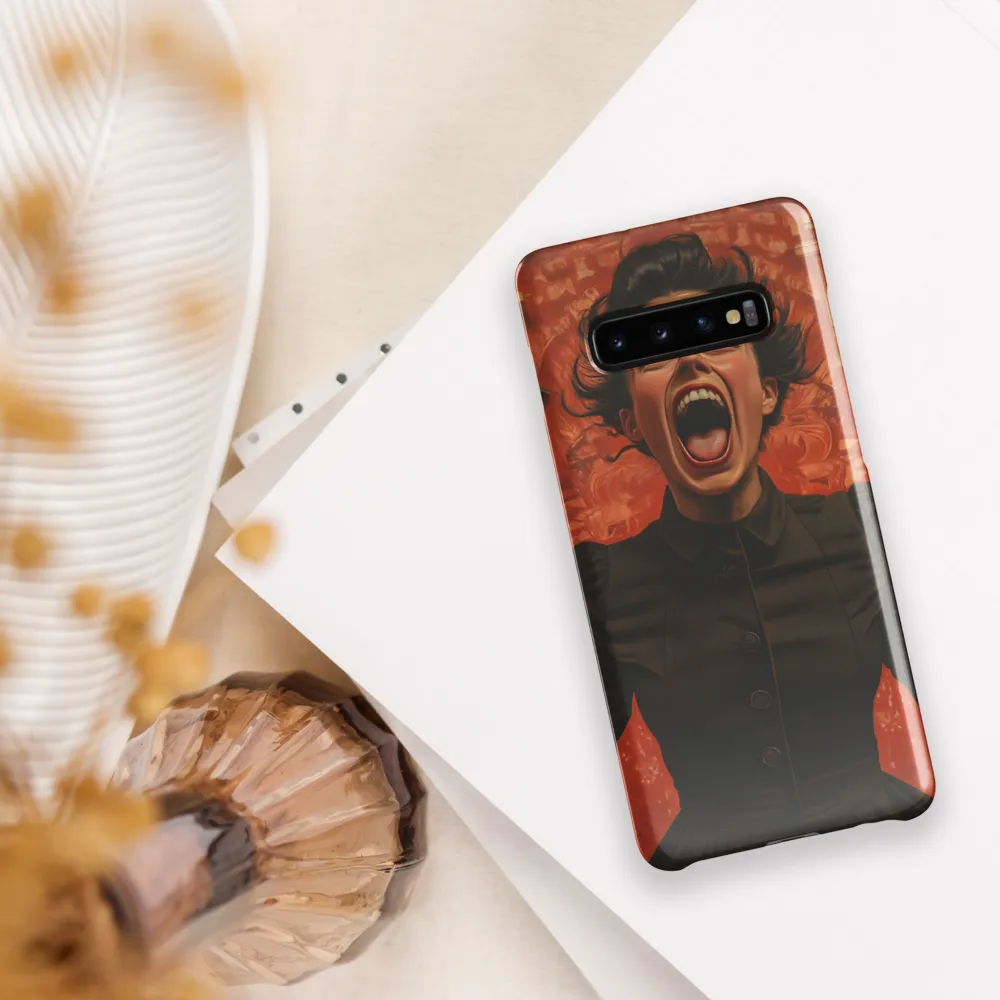 The Fury of Expression | Phone Case |  S10 Plus | Snap Case | Glossy