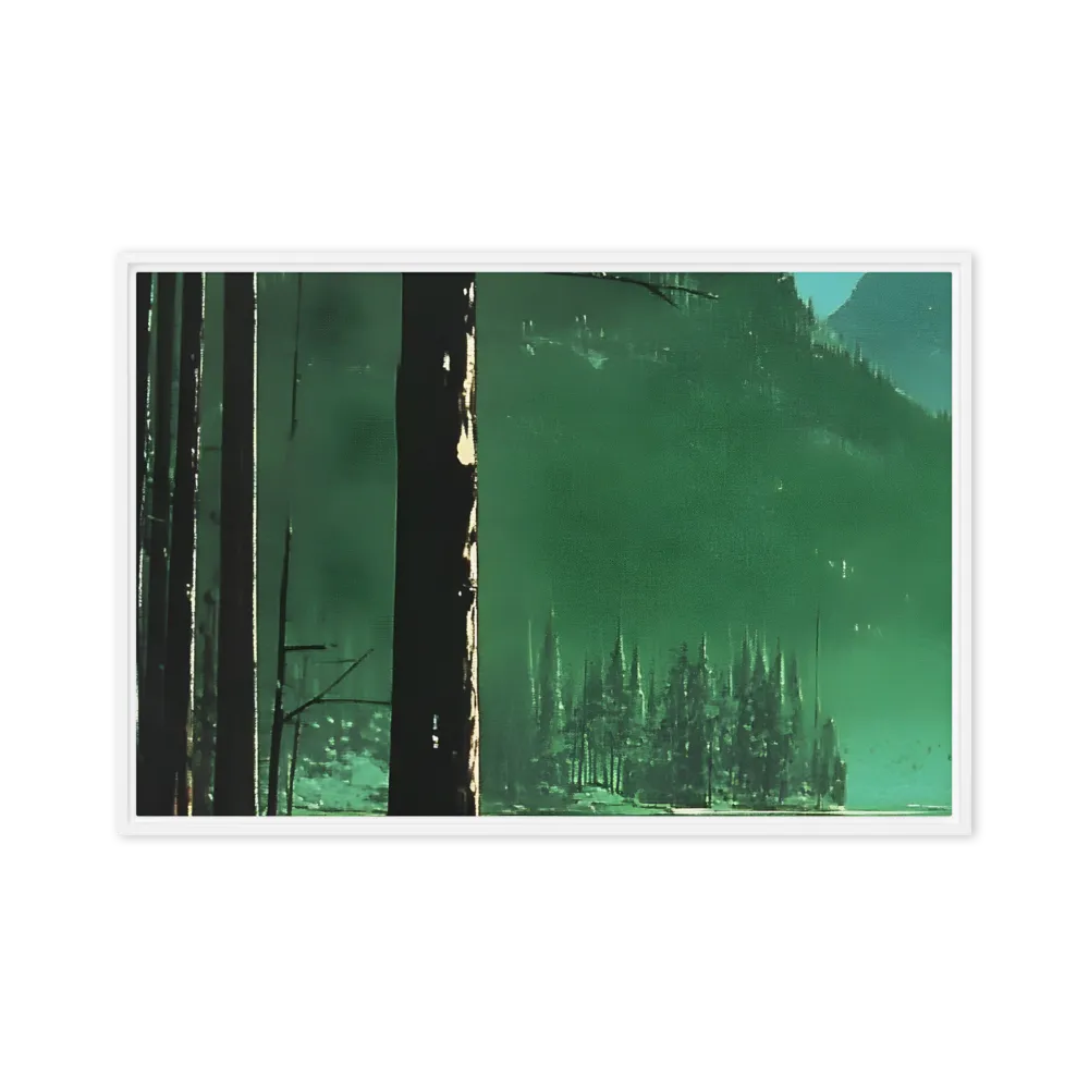 Reflections of Tranquility | Canvas with White Frame | 24″×36″