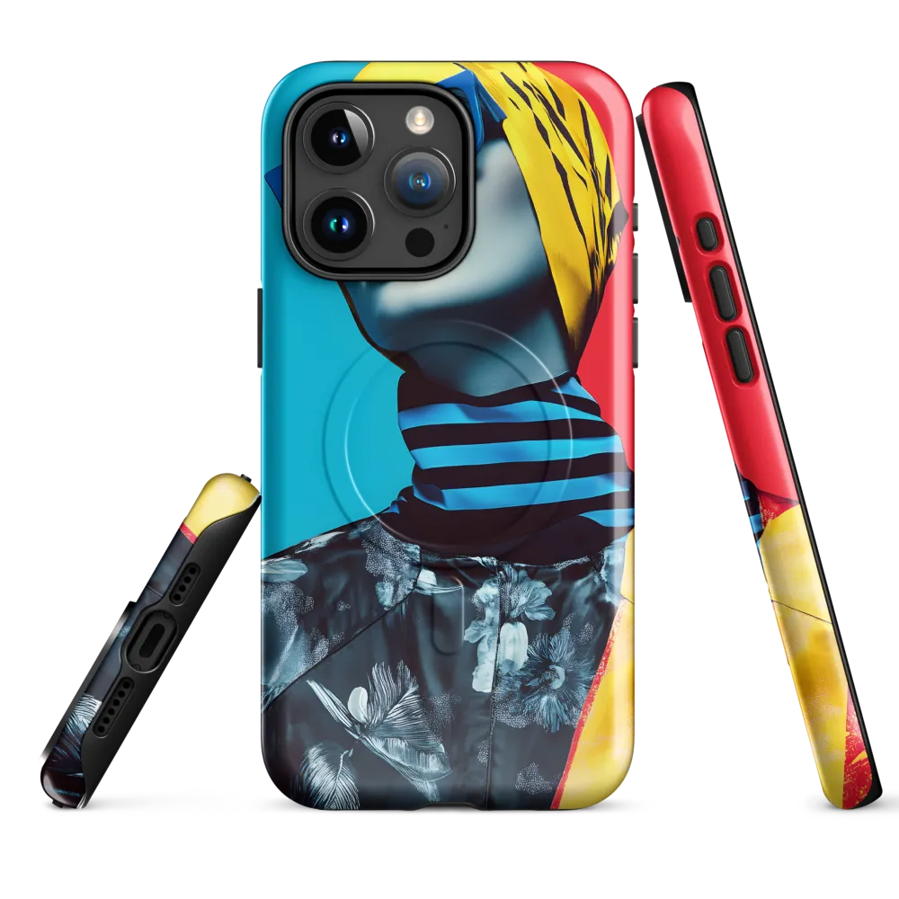 Vibrant Elegance in Modern Fashion | Phone Case |  15 Pro Max | MagSafe® Tough Case | Glossy