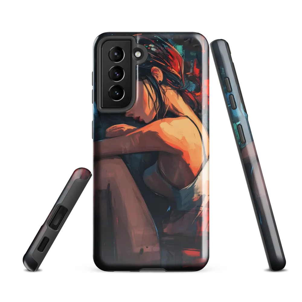 Contemplation in Color | Phone Case |  S21 FE | Tough Case | Glossy