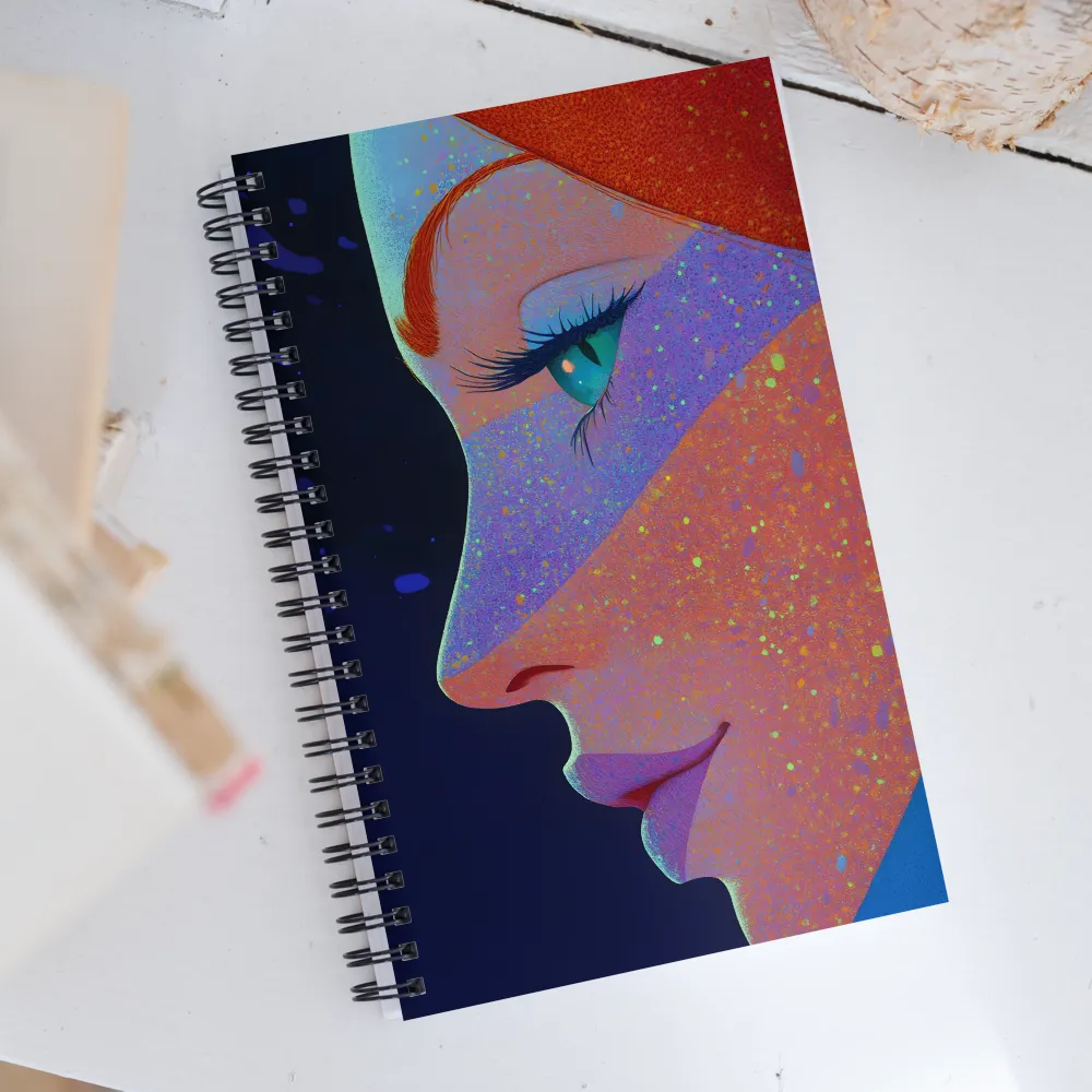 Vibrant Essence | Spiral Notebook