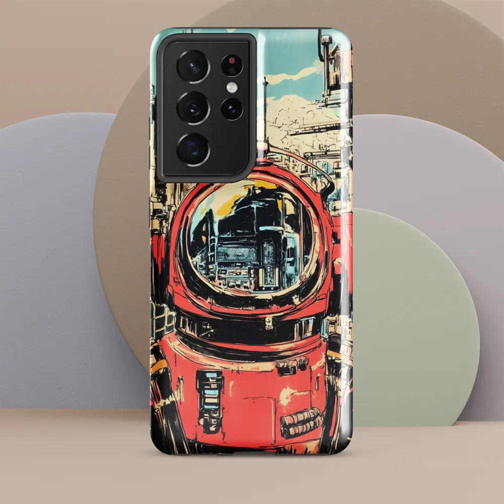 Reflections of Tomorrow | Phone Case |  S21 Ultra | Tough Case | Glossy
