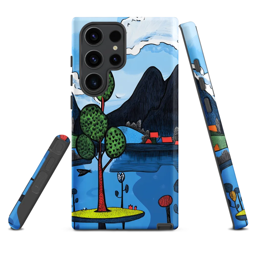 Whimsical Landscapes: A Play of Colors