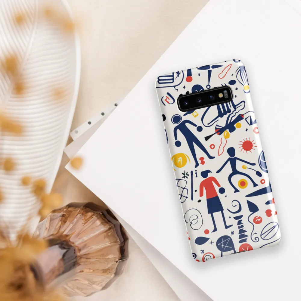 Dynamic Patterns of Play | Phone Case |  S10 Plus | Snap Case | Glossy