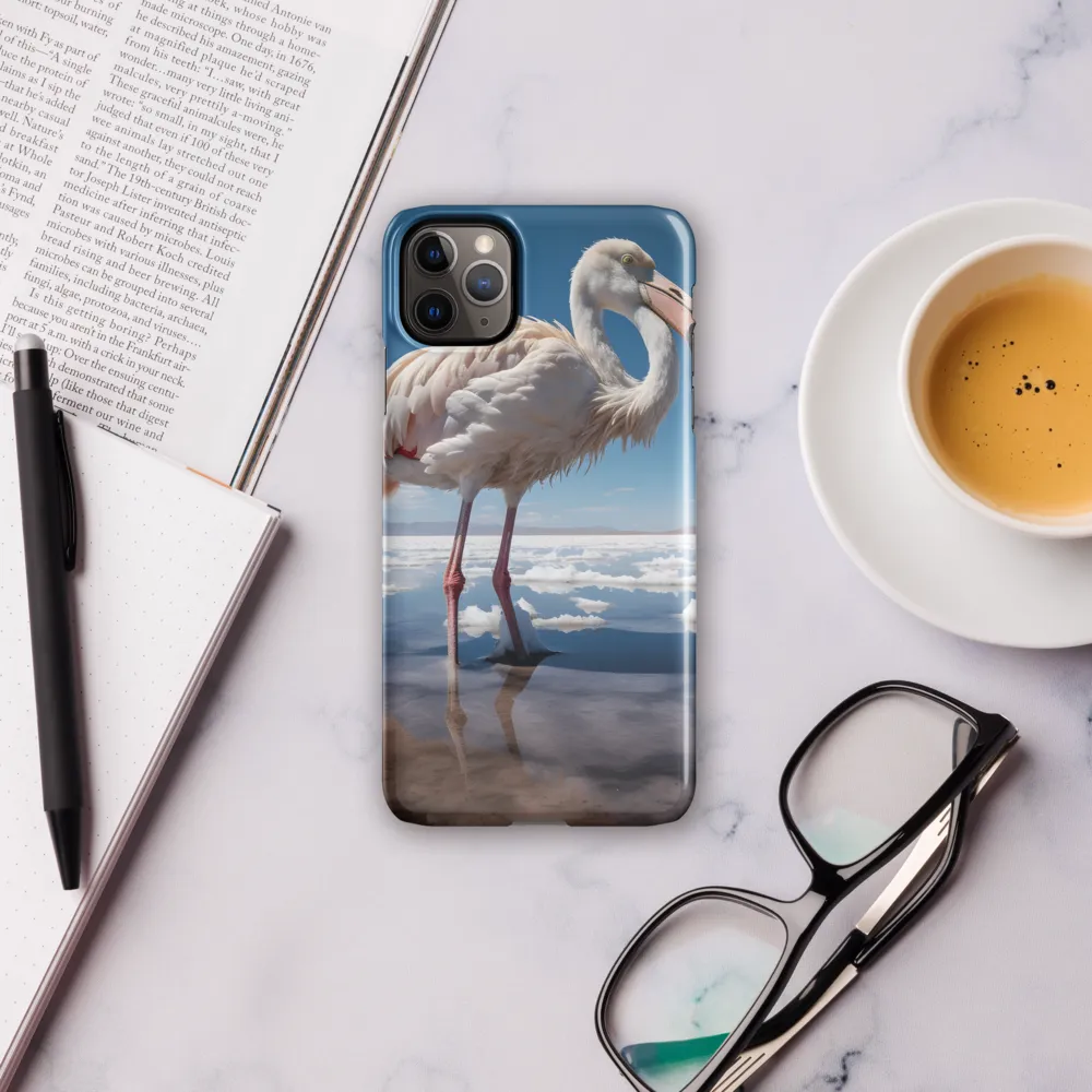 Graceful Solitude of a Flamingo | Phone Case |  11 Pro Max | Snap Case | Glossy