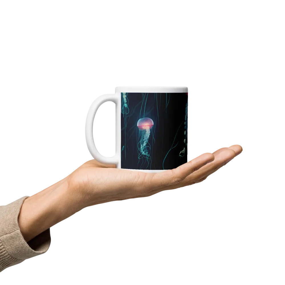 Ethereal Dance of Jellyfish | Mugs | Multiple Sizes & Colors