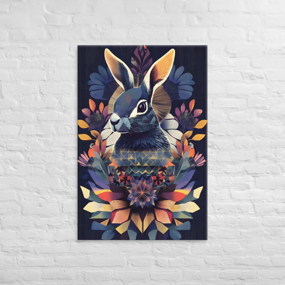 Ethereal Bunny: A Geometric Wonderland
