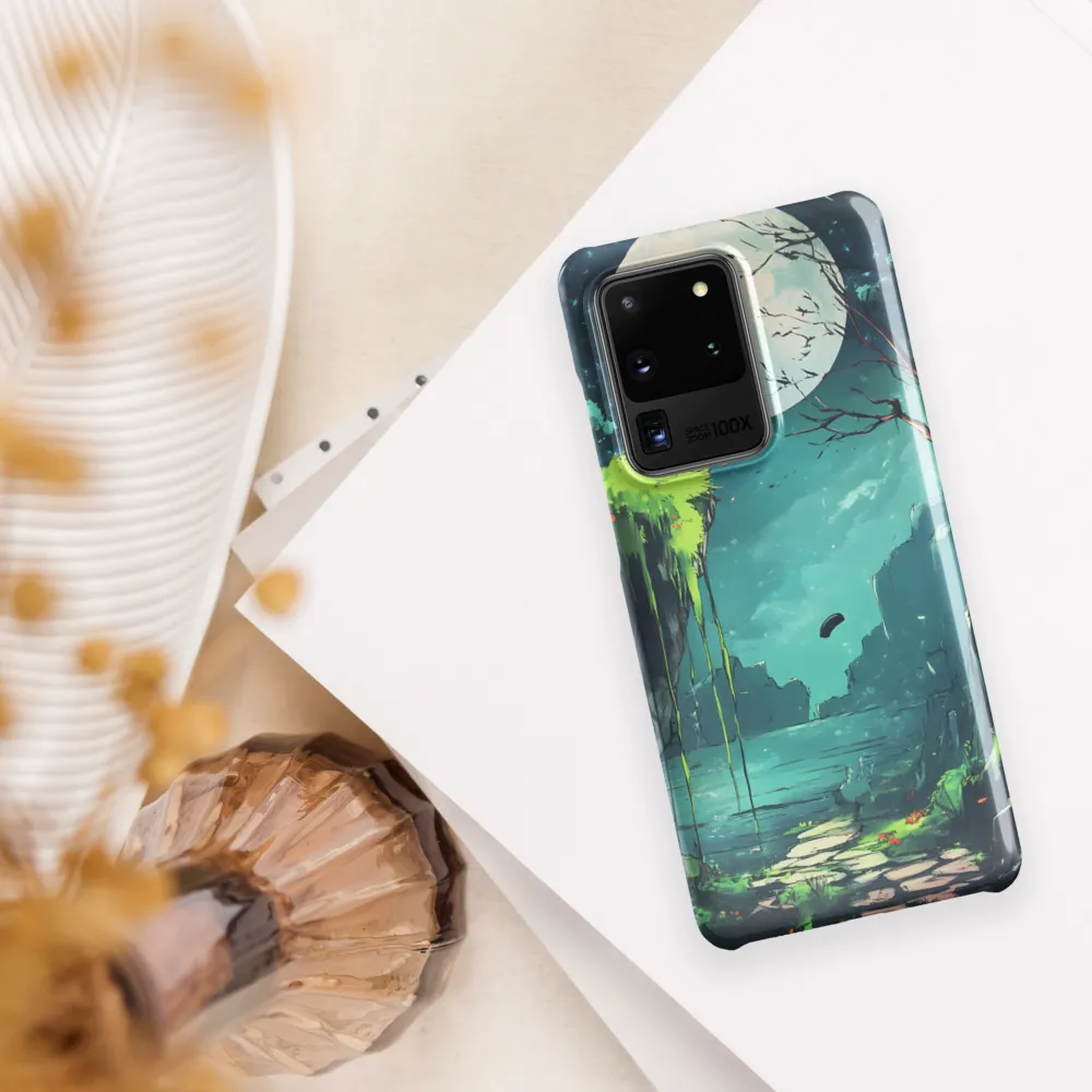 Moonlit Serenity: A Fantastical Landscape