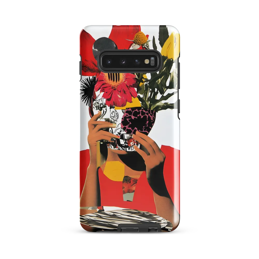 Floral Visions: The Intersection of Life and Art | Phone Case |  S10 Plus | Tough Case | Glossy