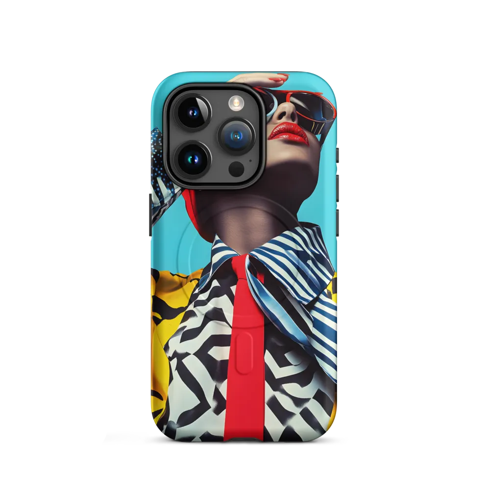 Chic Confidence in Bold Patterns