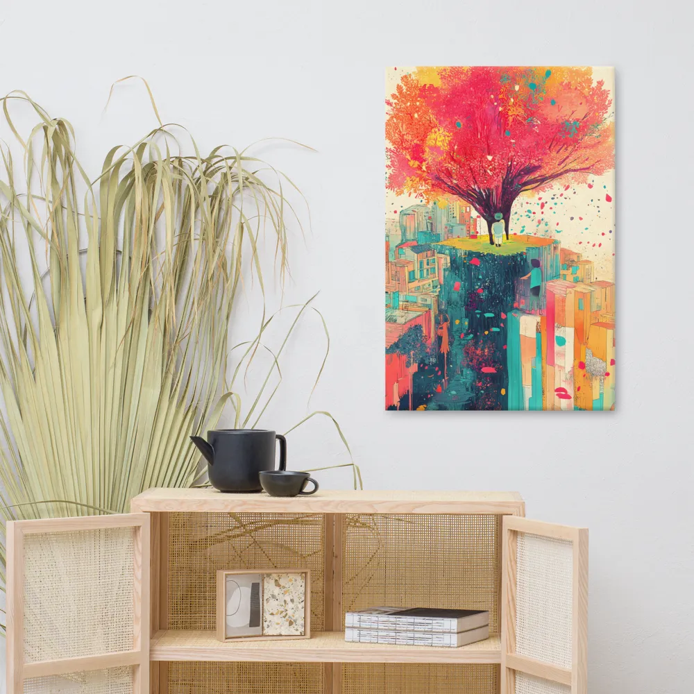Whispers of Urban Dreams | Canvas | 24″×36″
