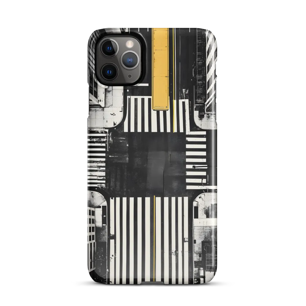 Urban Symphony: Aerial Intersection | Phone Case |  11 Pro Max | Snap Case | Glossy