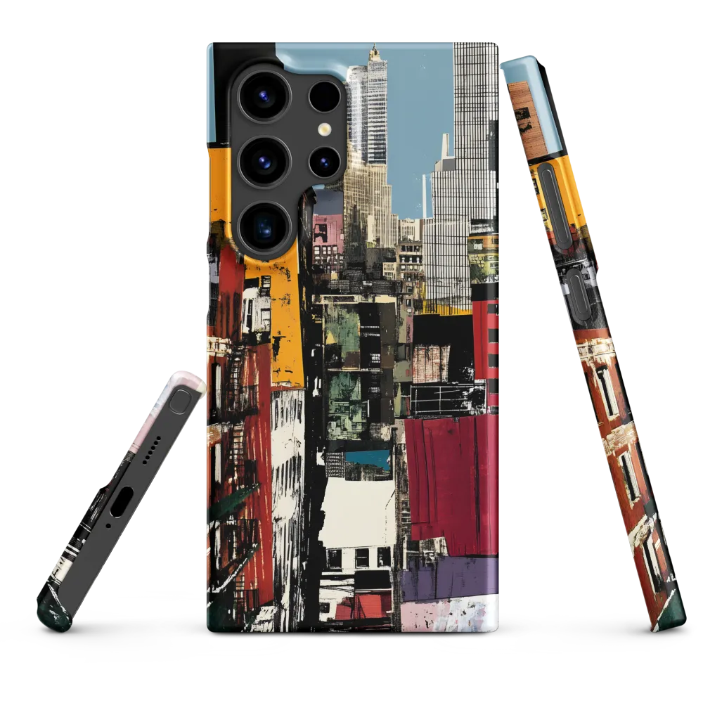Urban Collage: A Vivid Cityscape