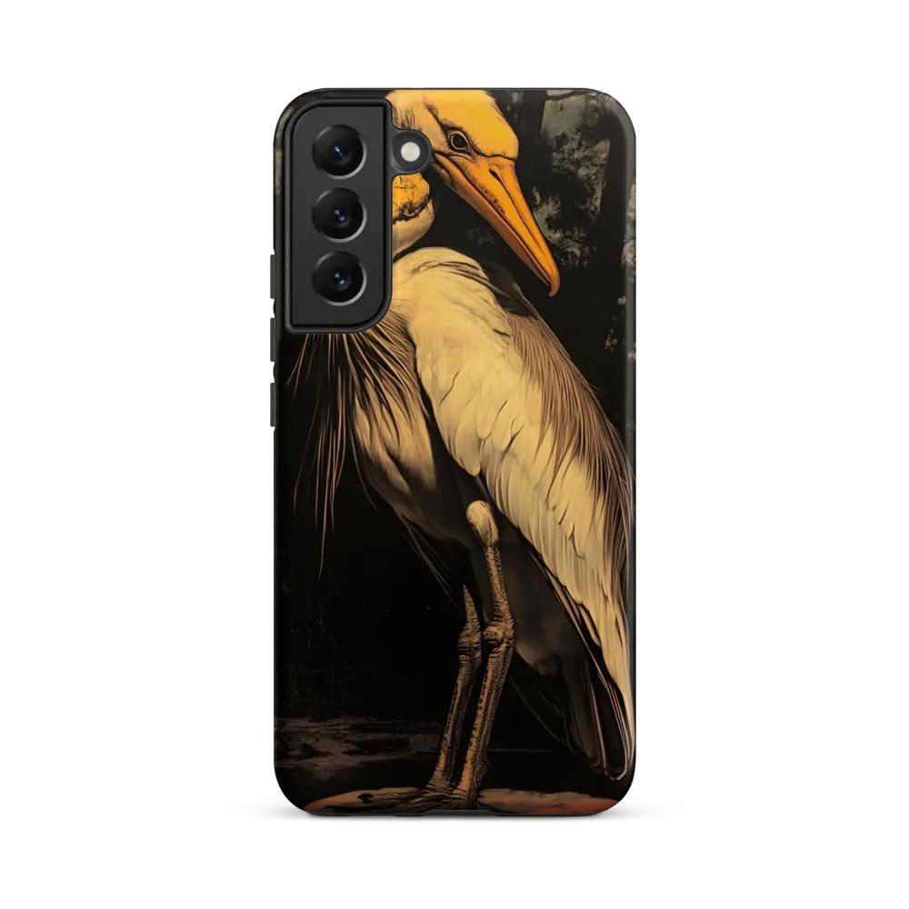 Majestic Egret in Twilight