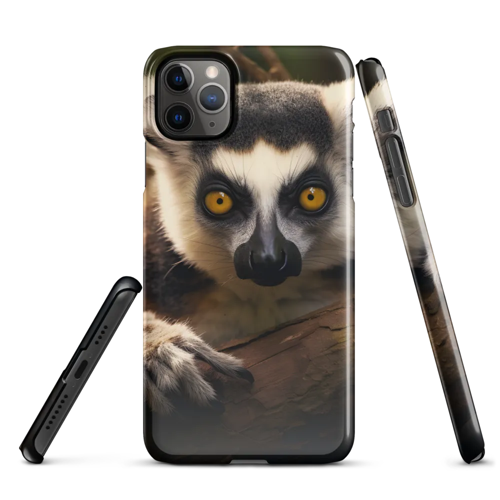 The Watchful Lemur | Phone Case |  11 Pro Max | Snap Case | Glossy