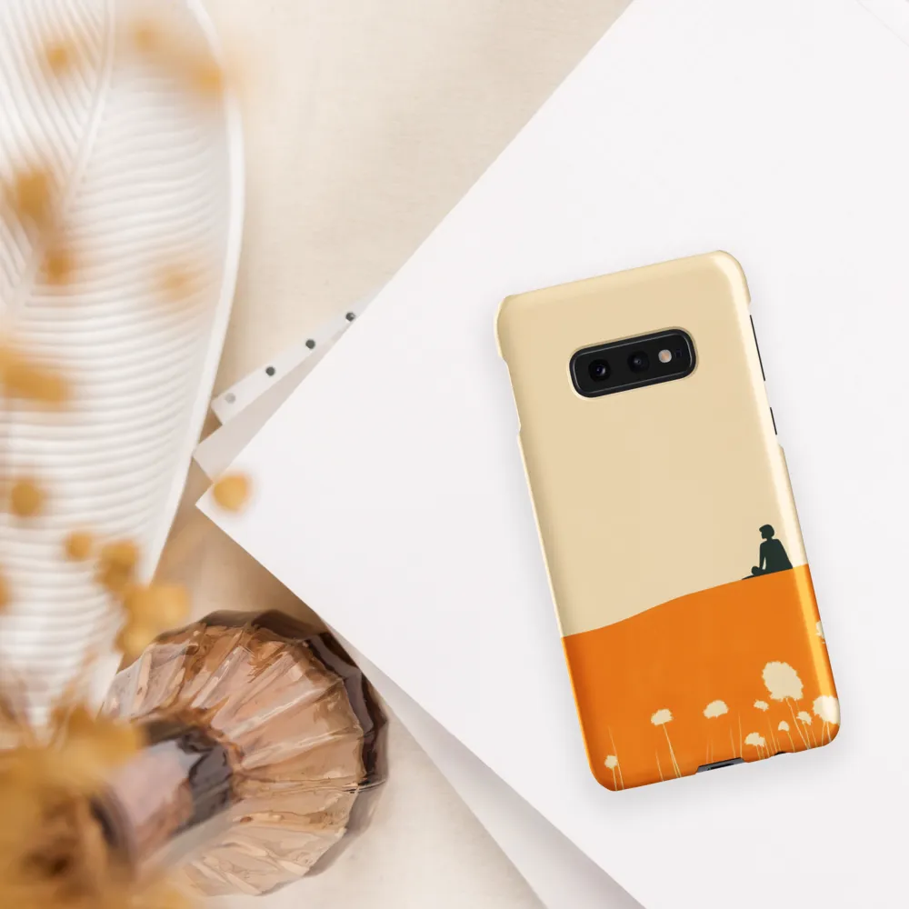 Quiet Contemplation | Phone Case |  S10e | Snap Case | Matte