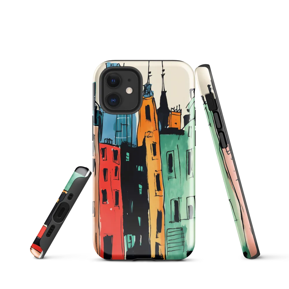 Urban Vibrance | Phone Case |  12 mini | Tough Case | Glossy
