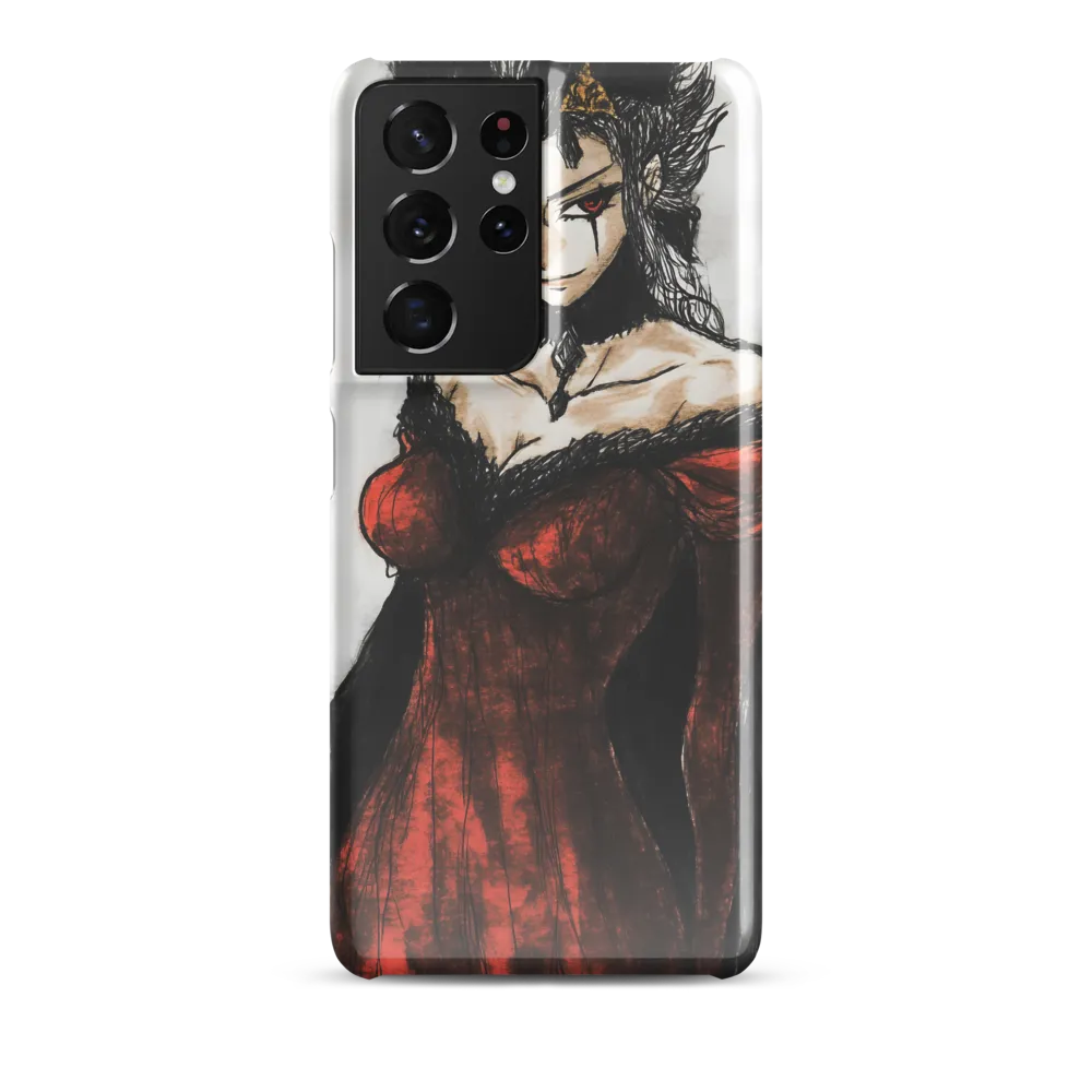 Mysterious Elegance | Phone Case |  S21 Ultra | Snap Case | Glossy