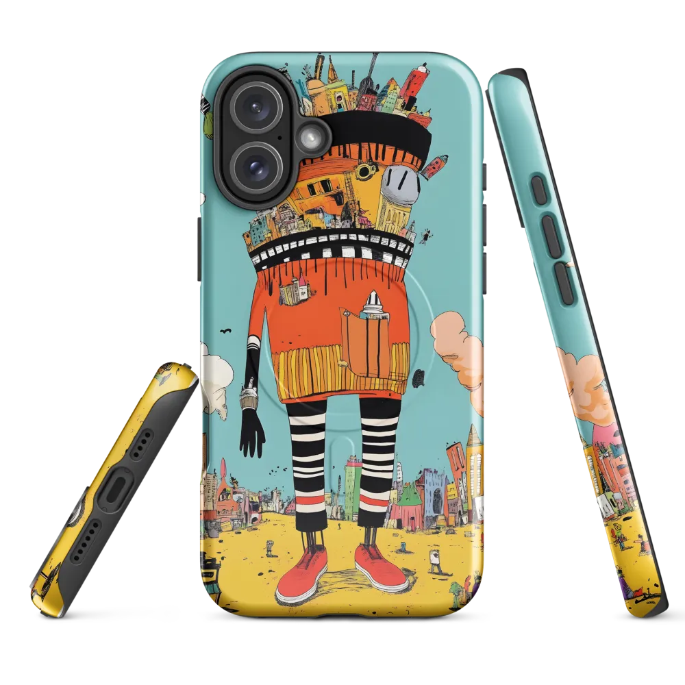 Urban Fantasia: A Whimsical Encounter | Phone Case |  16 Plus | MagSafe® Tough Case | Glossy