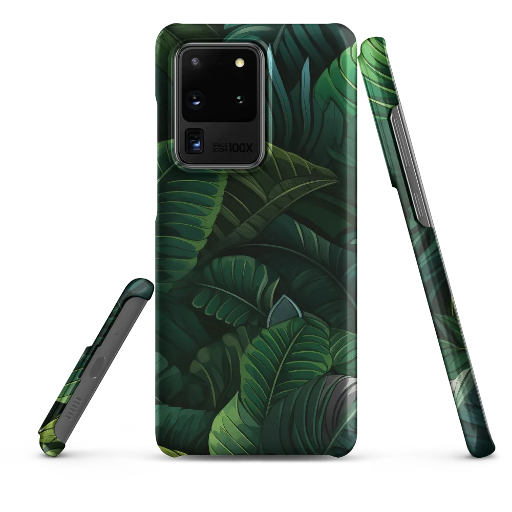 Lush Canopy: A Tropical Foliage Study