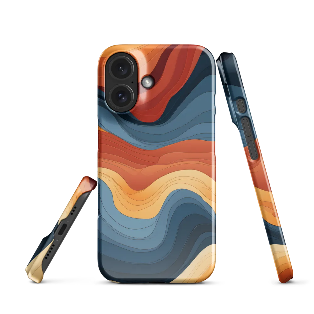 Fluid Harmony | Phone Case |  16 | Snap Case | Glossy