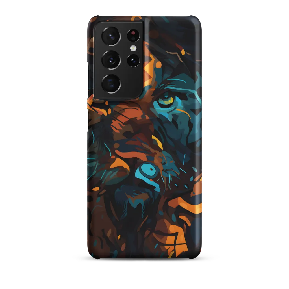 Tropical Enigma: A Wildlife Quartet | Phone Case |  S21 Ultra | Snap Case | Matte