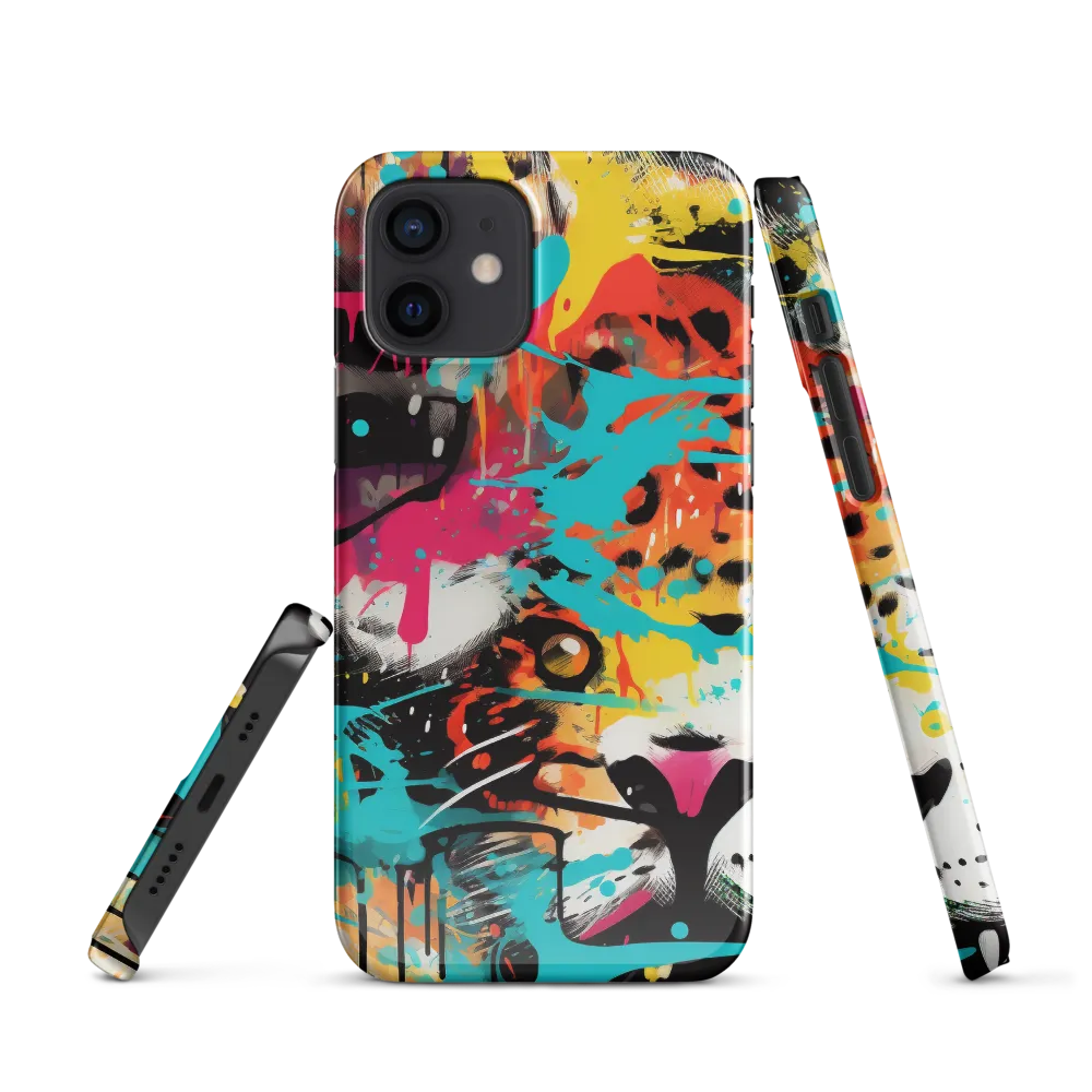 Fierce Fusion: Tiger and Lion in Graffiti