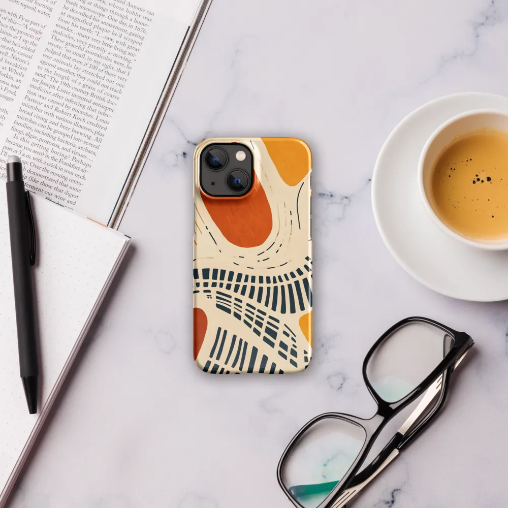 Urban Patterns in Harmony | Phone Case |  13 Mini | Snap Case | Glossy