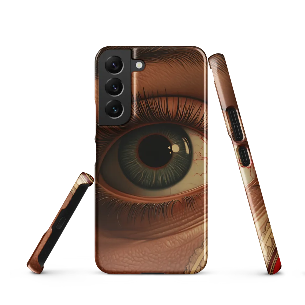 The Gaze of Anatomy | Phone Case |  S22 | Snap Case | Glossy
