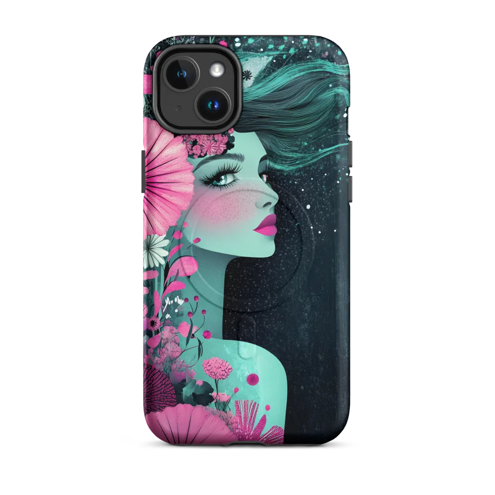 Floral Harmony: Portrait of Serenity