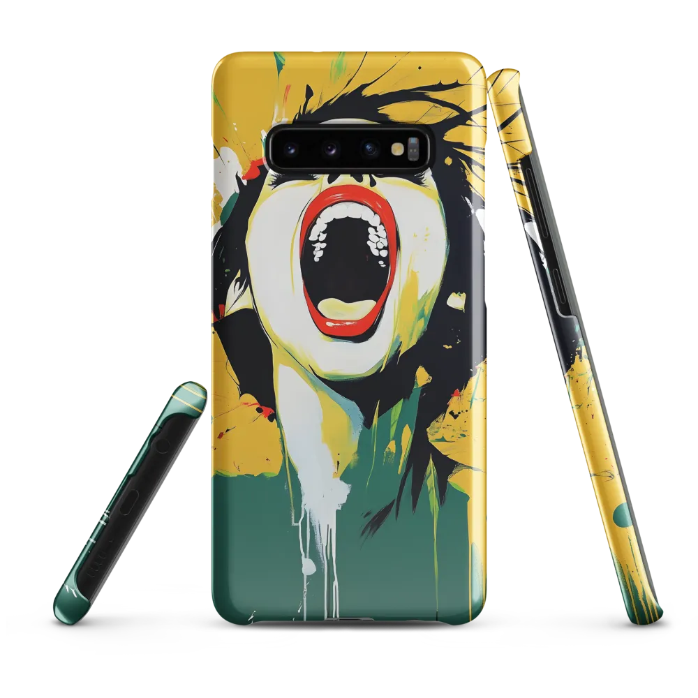 Unleashed Expression | Phone Case |  S10 Plus | Snap Case | Glossy