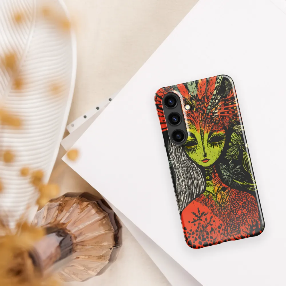 Mystical Flora: A Surreal Portrait