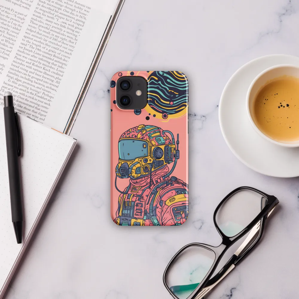 Exploration Beyond: A Digital Astronaut | Phone Case |  12 | Snap Case | Glossy