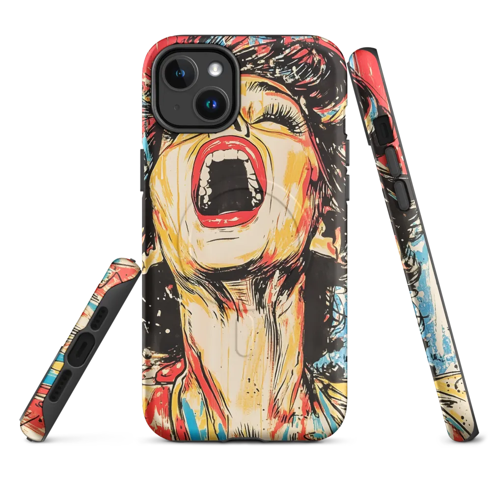 The Cry of Color | Phone Case |  14 Plus | MagSafe® Tough Case | Matte