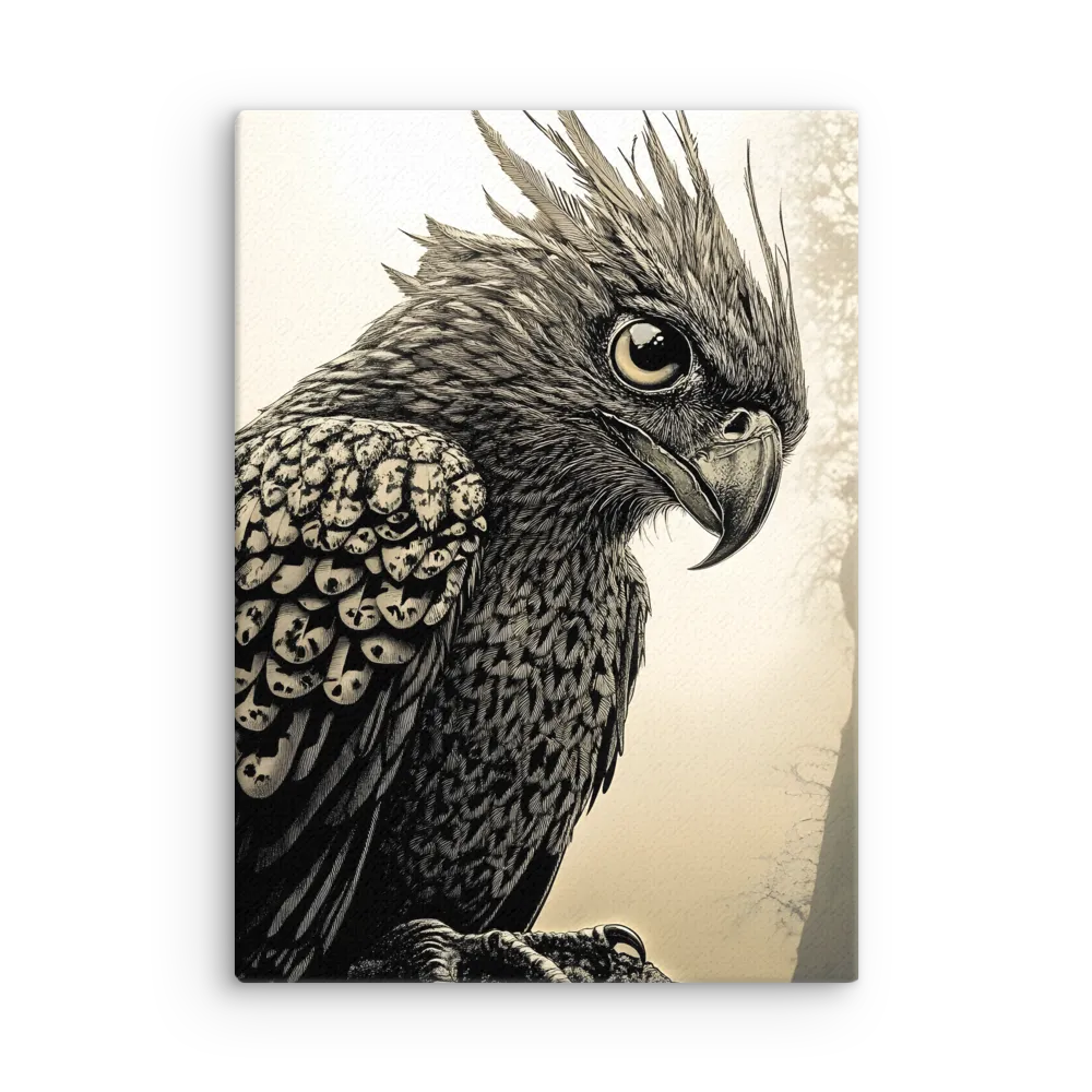 Majestic Owl in Detail