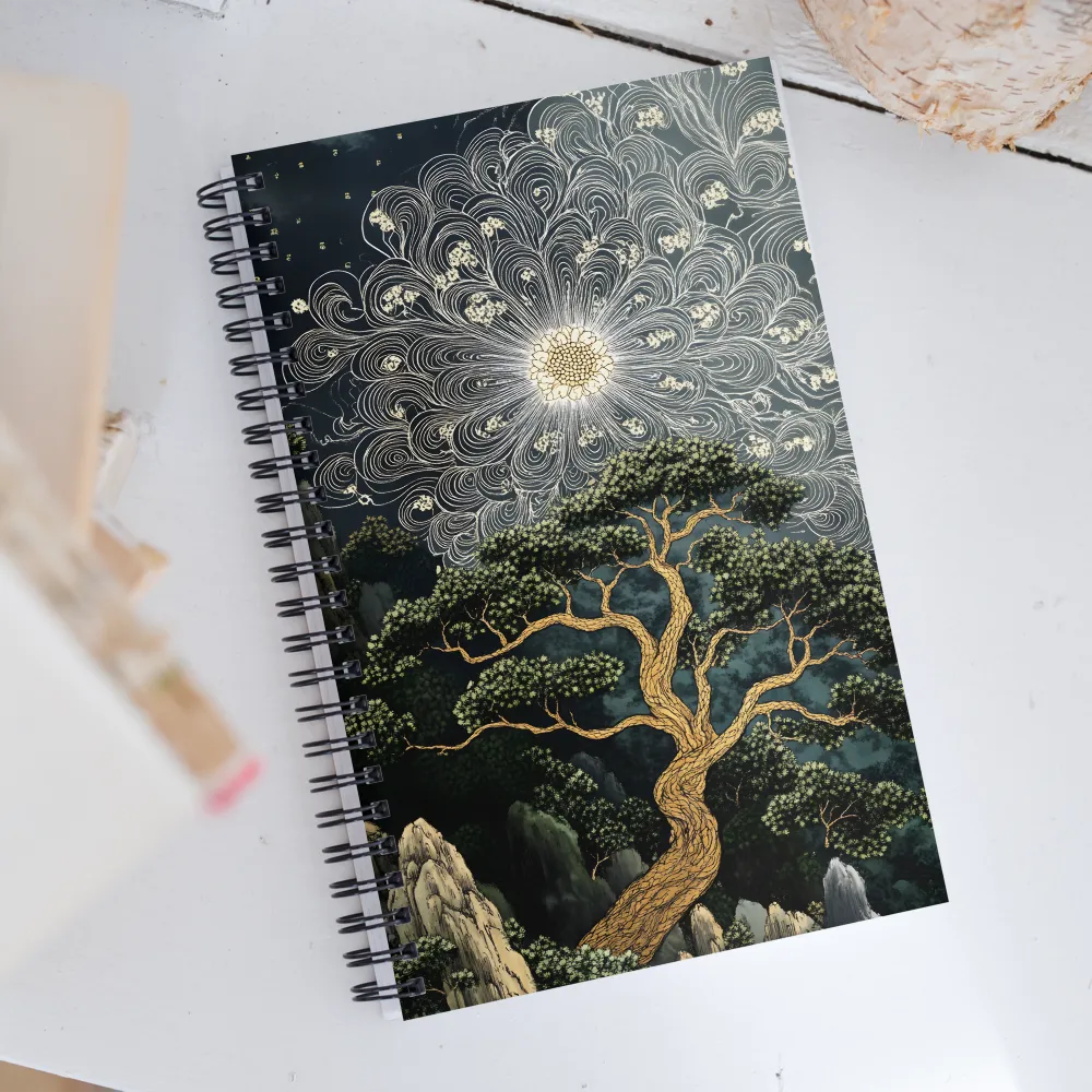 Whispers of the Night | Spiral Notebook